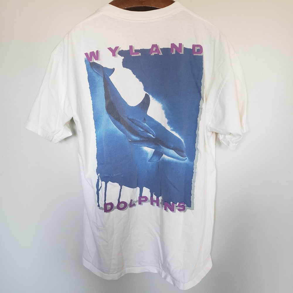 Vintage | Wyland Dolphins Shirt ๐ฌ - Picture 1 of 10